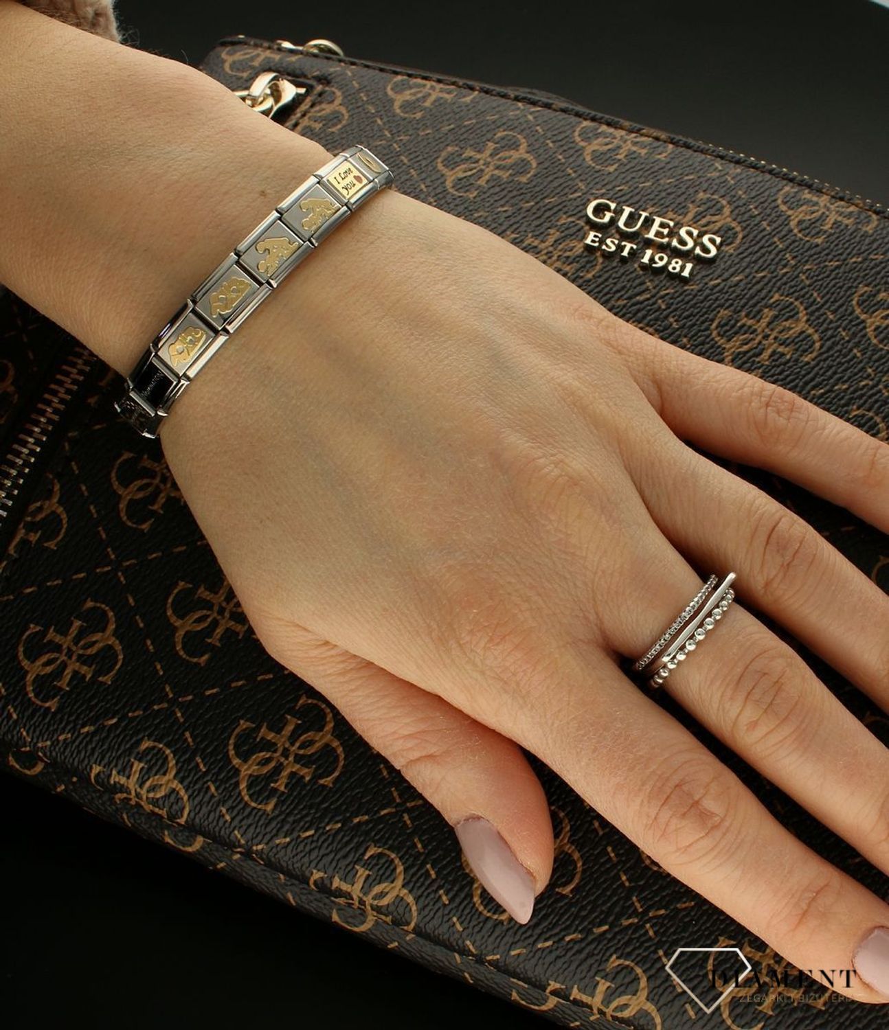 Nomination Link 18K zawieszka złoto 'Seks' 030110 34. Zawieszki Nomination ✓ Wyjątkowy prezent ✓ Nomination ✓ Bransoletka Nomination ✓ Bransoletka ze stali ✓ Gwarancja najniższej ceny ✓ Zapraszamy!.webp